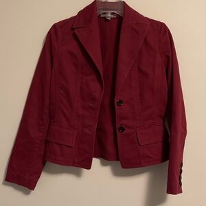 Ann Taylor Deep Red Blazer